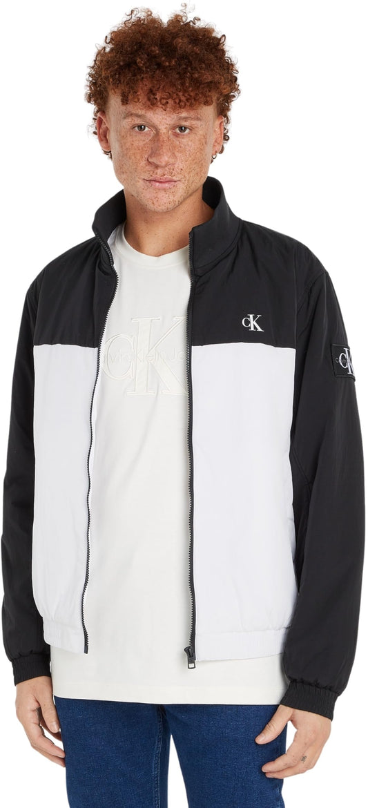 Calvin Klein Mens White Color Jacket (L)