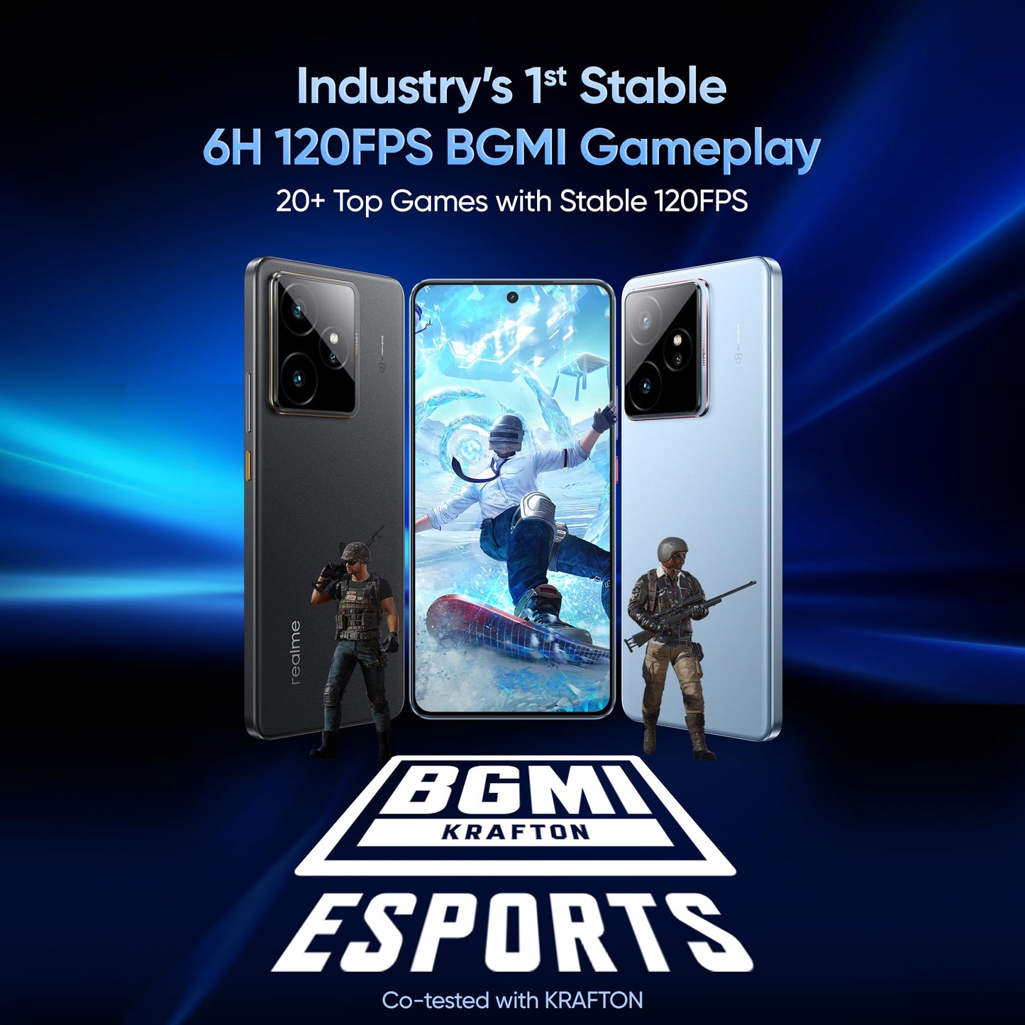 realme GT 7 (IceSense Blue,8GB+256GB) | India's 1st MediaTek Dimensity 9400e Chipset | Strongest Battery Combo 7000mAh + 120W | AI 4K 120FPS Travel Camera | 360° Cooling IceSense Design with Graphene