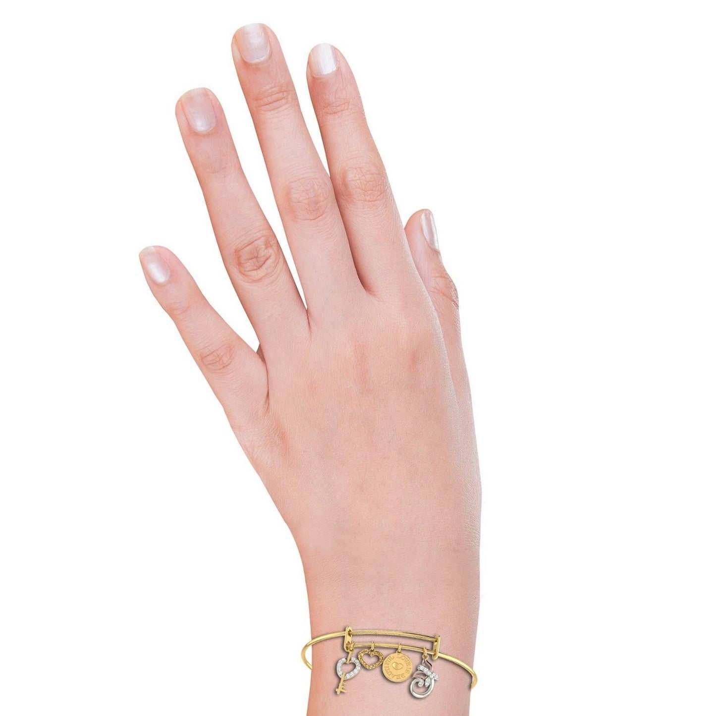 PC Jeweller 18k (750) Yellow Gold and Diamond Bracelet for Women