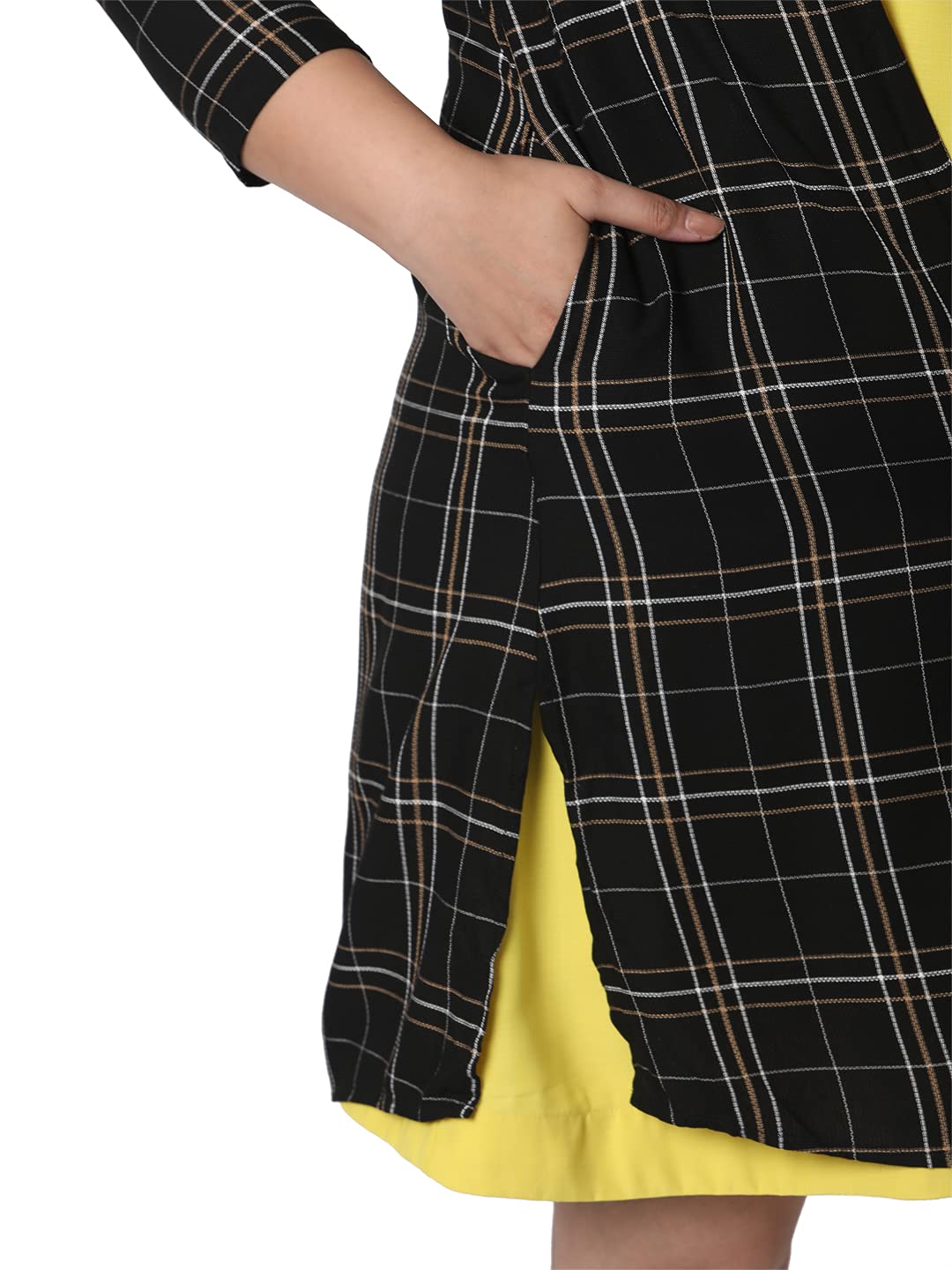 VERO MODA Women's Shrug Cape (248282401- Black_S)