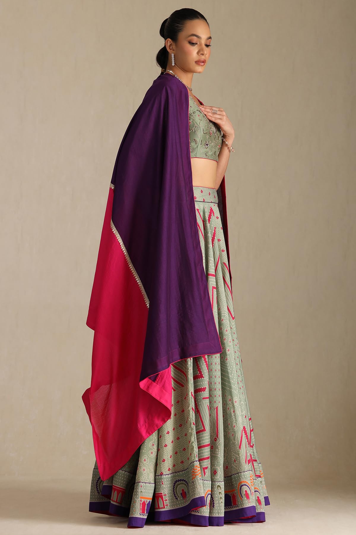 Soch Women's Viscose Lehenga Choli