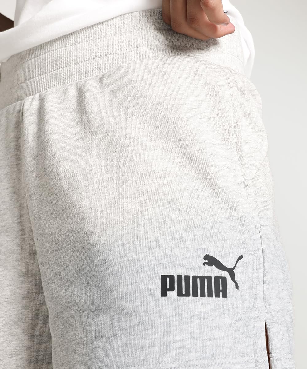 Puma women's Bermuda Shorts (677787_Light Gray Heather