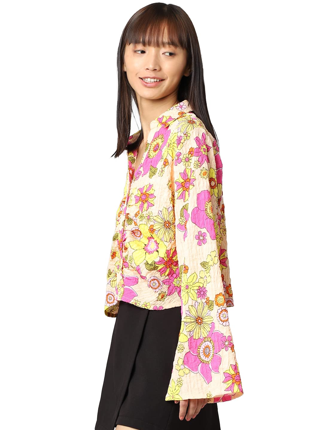 ONLY Regular Fit Shirt (124159801_Apricot Ice_36)