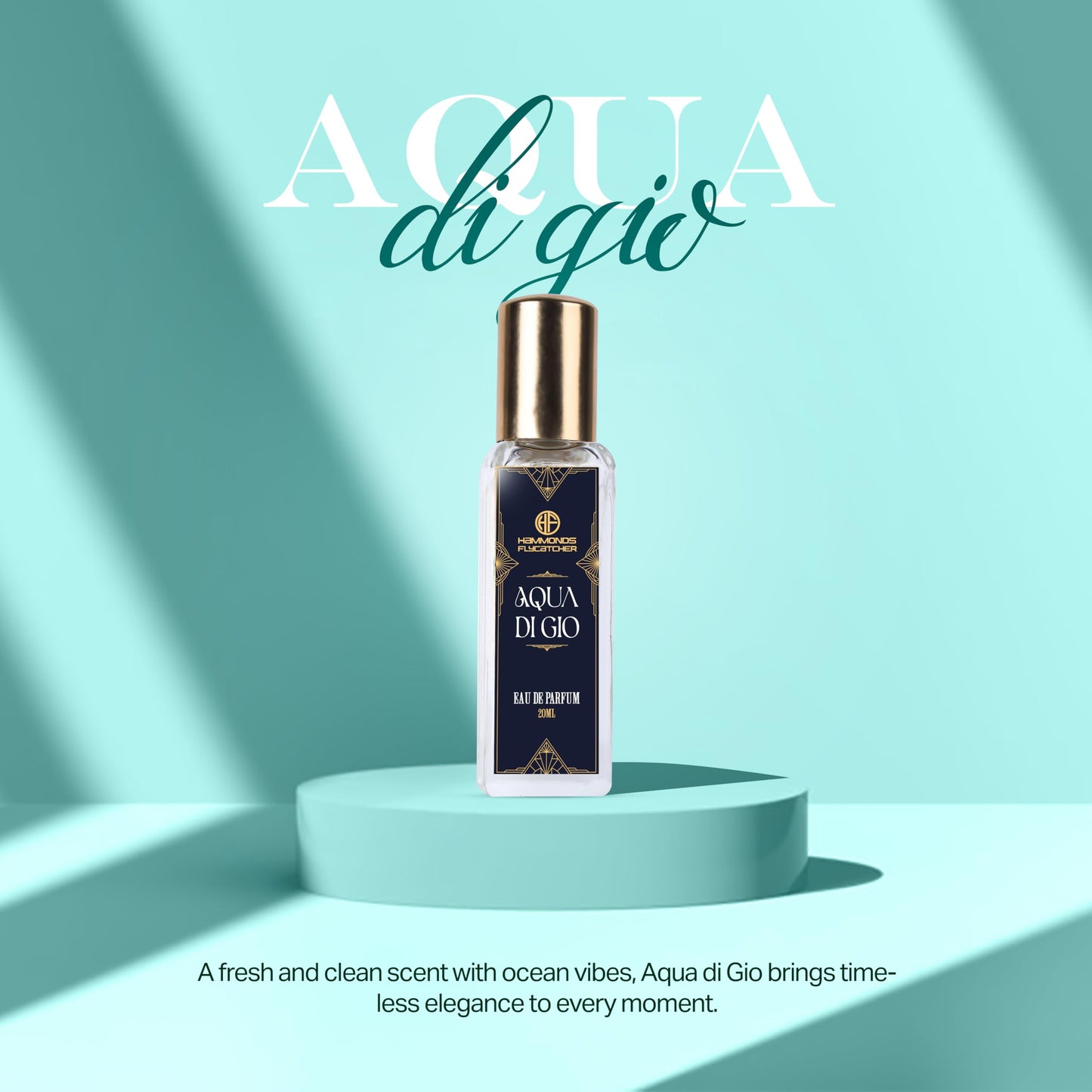 HAMMONDS FLYCATCHER Gift for Men & Women Combo - Genuine Leather Wallet Giftset - Leather Wallet- Birthday Special & Unique Gift Ideas (Aqua Di Gio, Brynn Brown)