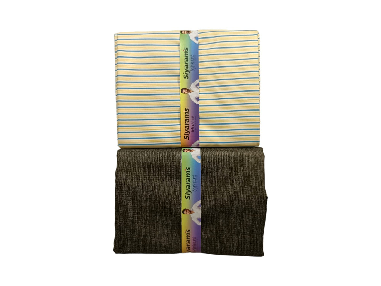 Siyaram's Unstitched Shirt Trouser Combo Set (Free Size)