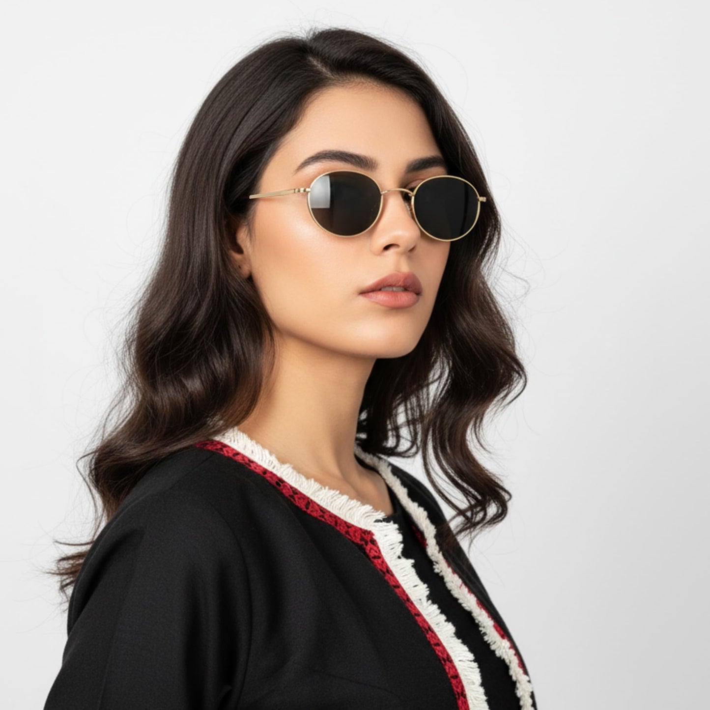 VINCENT CHASE EYEWEAR By Lenskart | Full Rim Round Sunglasses| Polarized And 100% UV Protected | Men & Women | Medium | VC S13112