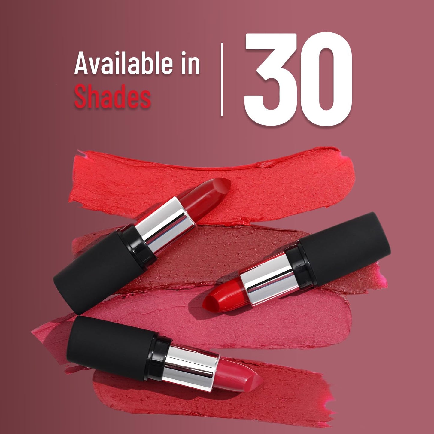 Swiss Beauty Pure Matte Creamy Lipstick | Non-drying, Highly pigmented Lipstick | Shade- Hot Nude, 3.8gm|