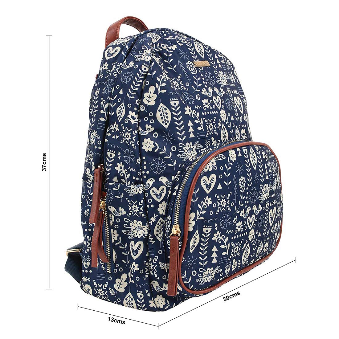 Chumbak Backpack for Women | Stylish Canvas Laptop Bag | Office/College Essentials, and Travel Backpack for Girls