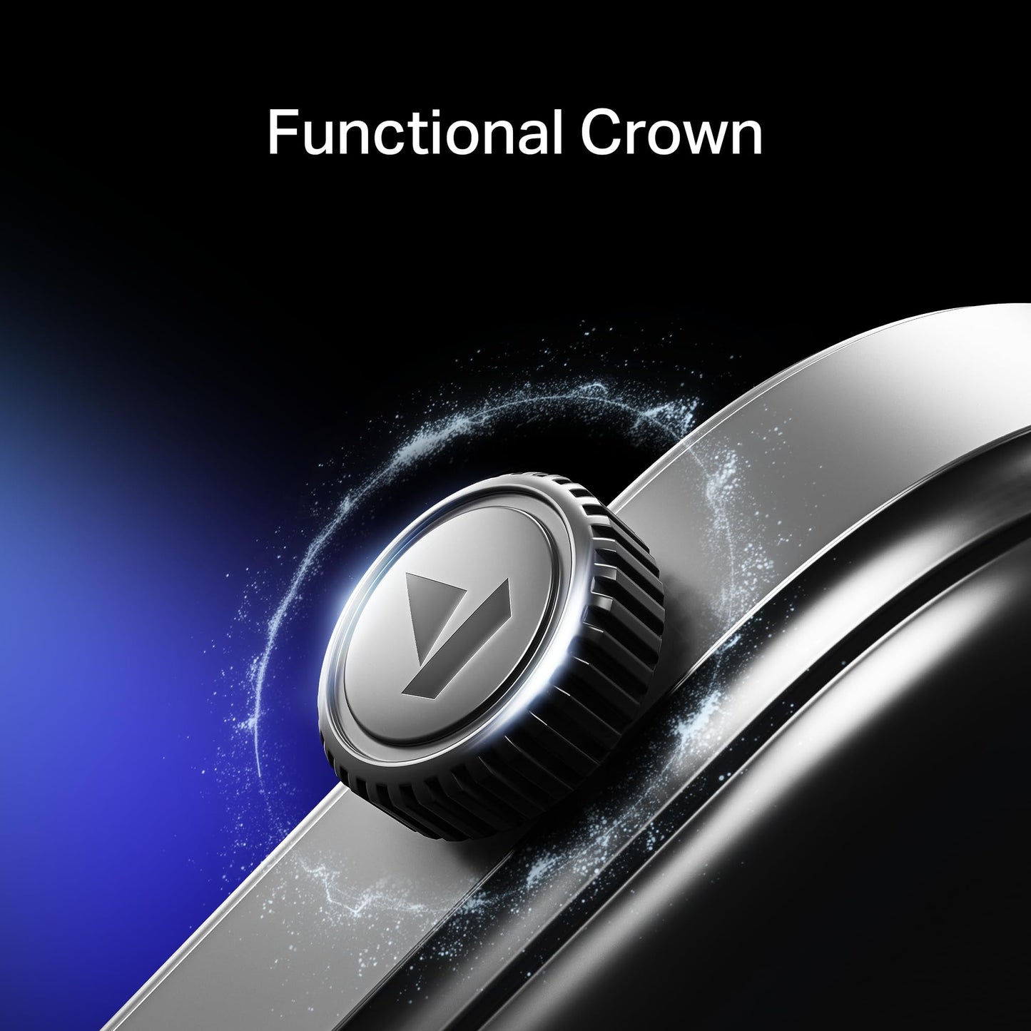 Boat Storm Infinity Plus Smartwatch with 20 Days Battery, ASAP™ Charge, 4.97 cm HD Display, Functional Crown, Multiple Sports Modes, BT Calling, SOS, IP68, Heart Rate & SpO2 Monitor (Deep Blue)