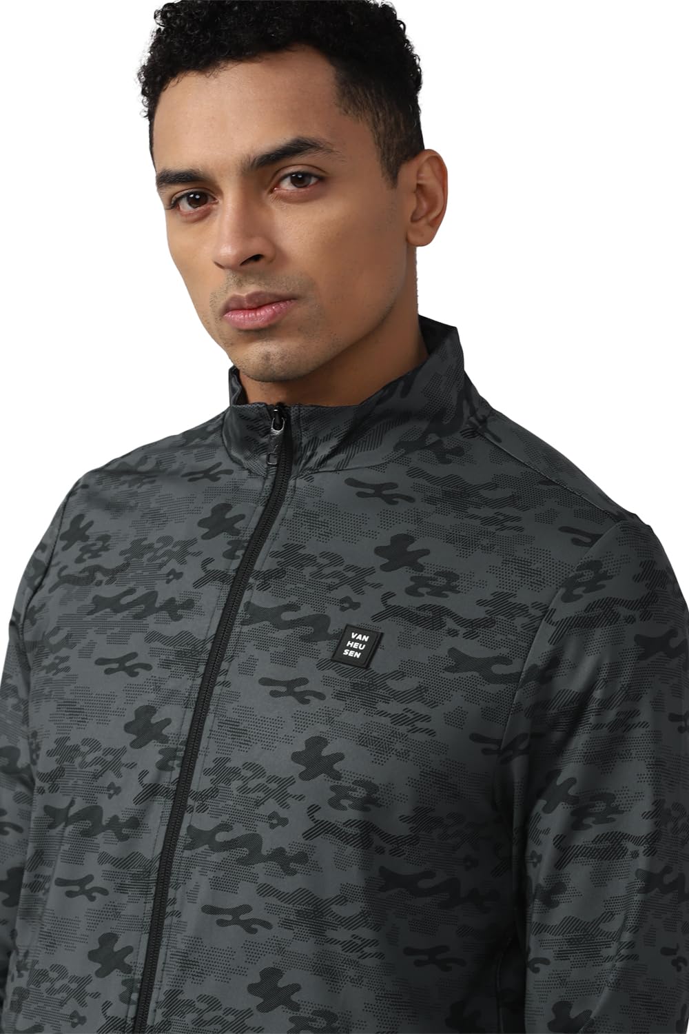 Van Heusen Men's A-Line Coat (VFJKARGFC98723_Grey