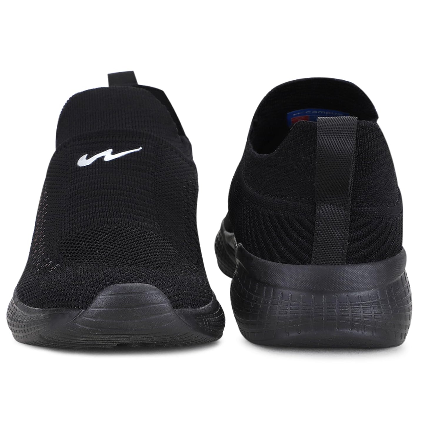 Campus Men's VAYU BLK/Gry Walking Shoes - 10UK/India 6G-626