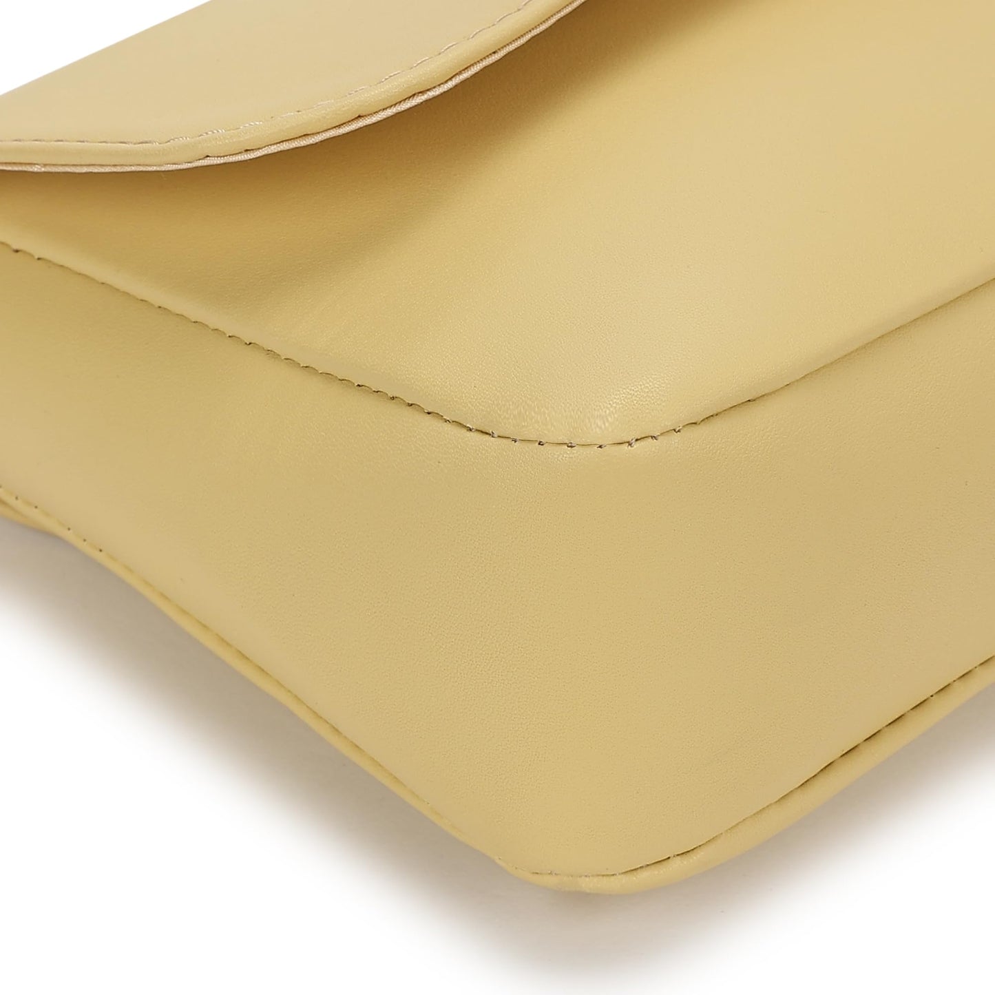 Fastrack Solid Structured Sling Bag for Women, Girls and Ladies | with Non-Detachable Sling Strap & Button Closure | Ladies Purse Handbag | Slings for Casual Carry