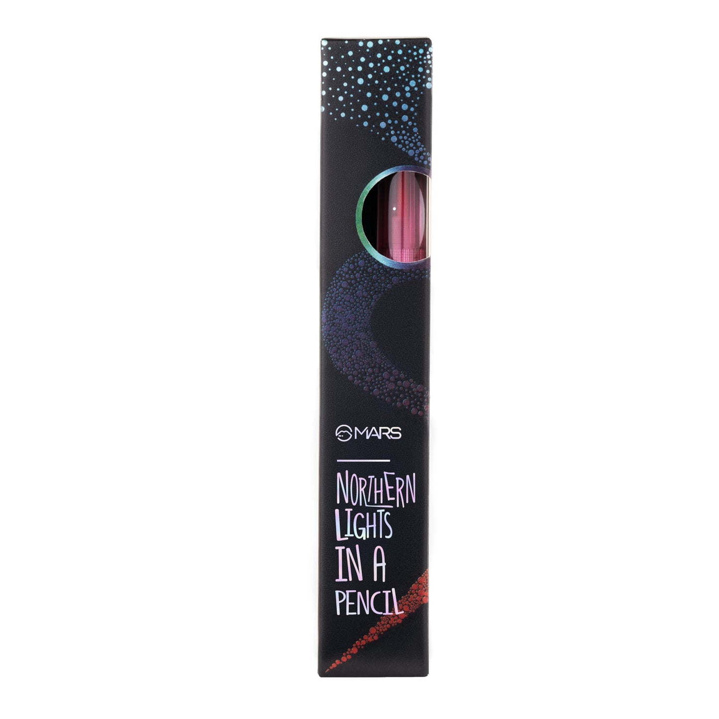 MARS Northern Lights In A Pen Retractable Eyeliner (0.35gm) (01-SWEDISH AURORA) | Duo-Chrome Shimmer Effect | Long-Lasting | Water Restiant & Smudge-Resistant | Silky Smooth Glide | All Day Wear