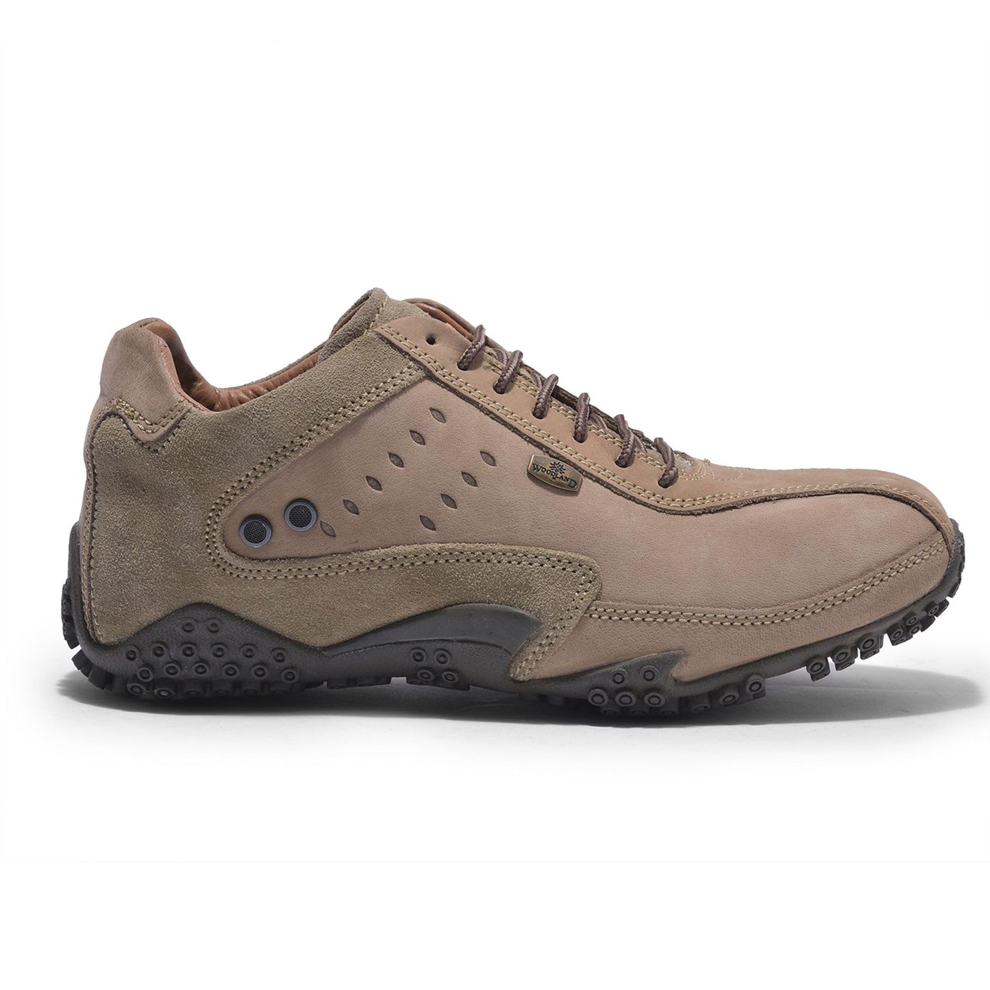 Woodland Mens GC 0572108NW Khaki Casual Shoe - 7 UK (41 EU)(GC 0572108NW)