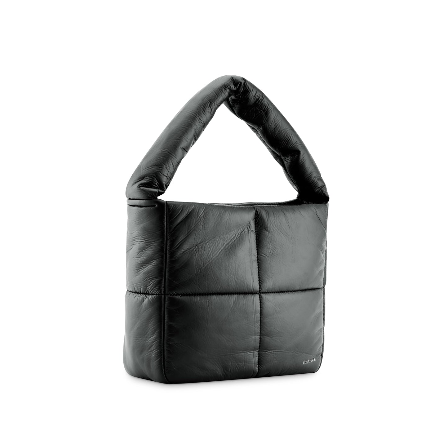 Fastrack Casual Shoulder Bag for Girls | Faux-Leather Women's Handbags | Laptop Compatible upto 13"| Ladies Purse Handbag | Shoulder Bag for Casual Carry