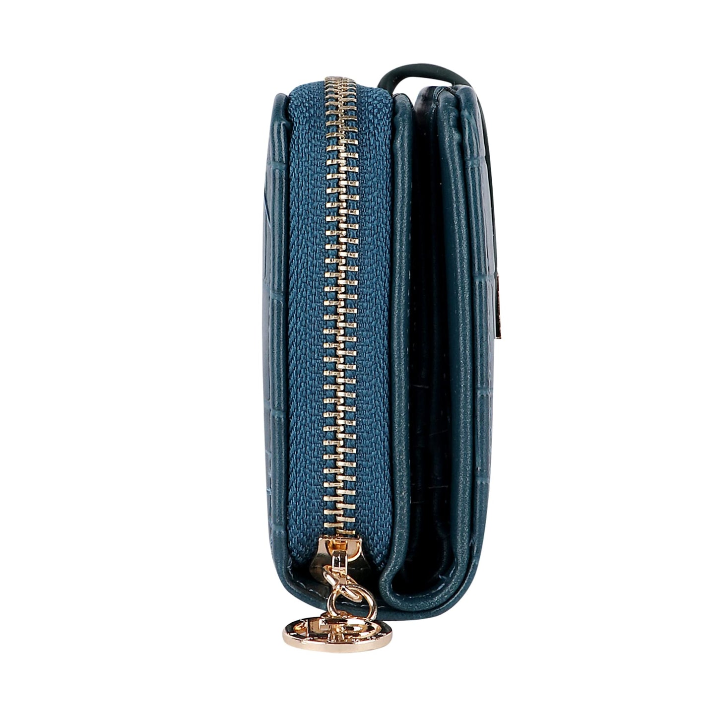 Lino Perros Teal Zipper Wallet