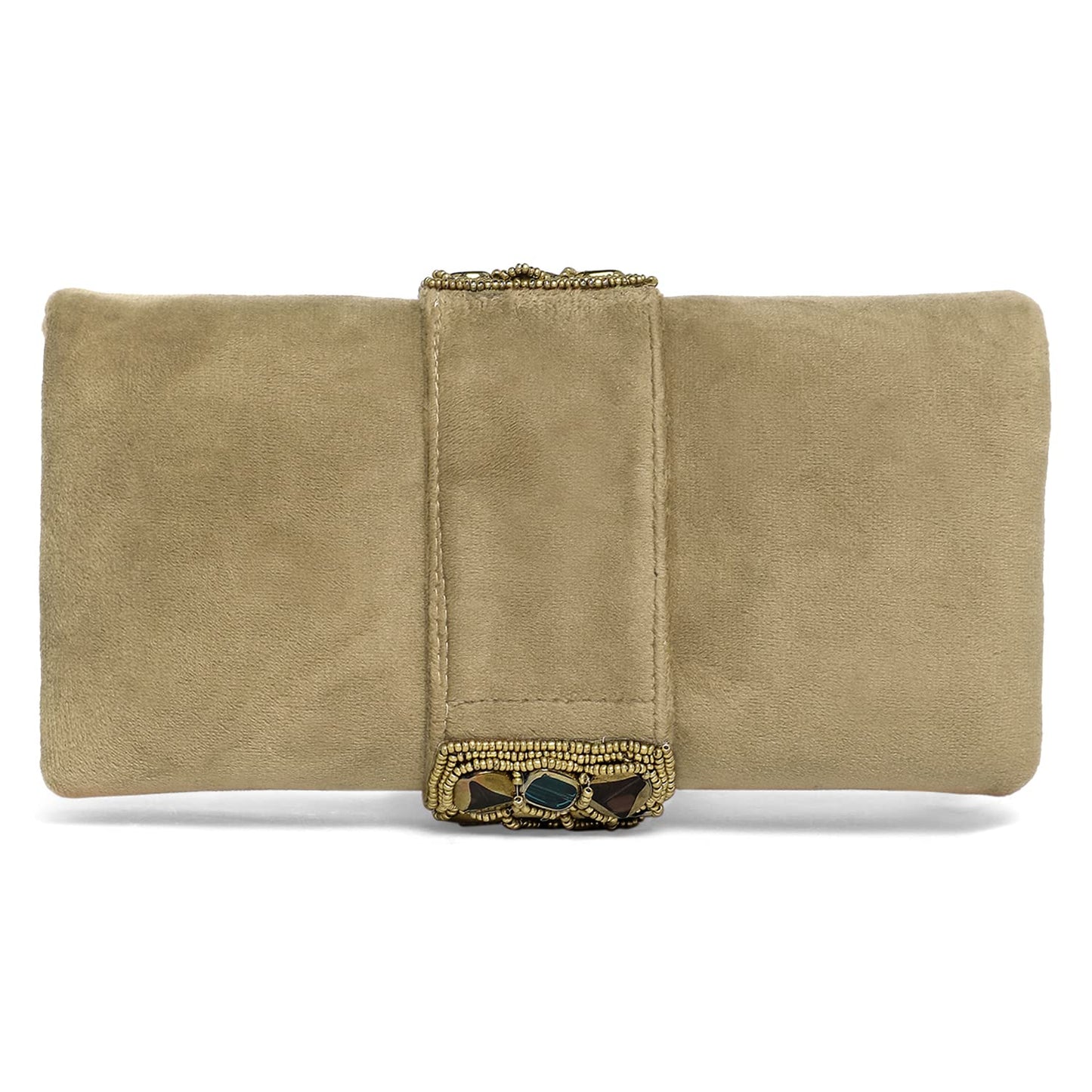 Peora Brown Clutch Purses for Women Handmade Evening Sling Handbag Stylish Bridal Fashion Clutch Bag for Girls (C118BR)