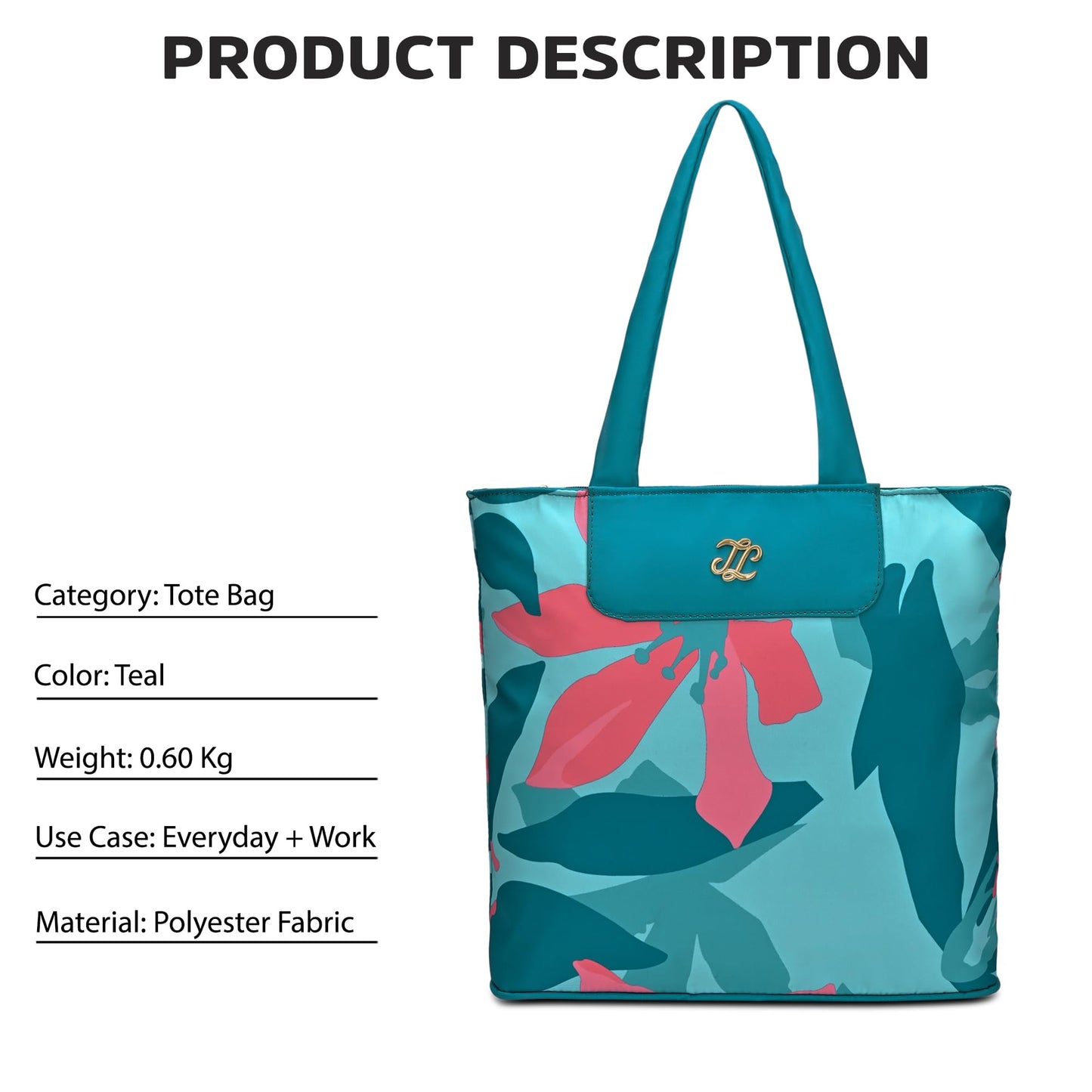 Lavie Signature Women's Capela Gila Tote Bag | Tote Bag for Work | Ladies Purse | Stylish Shoulder Bag | Gift for Women
