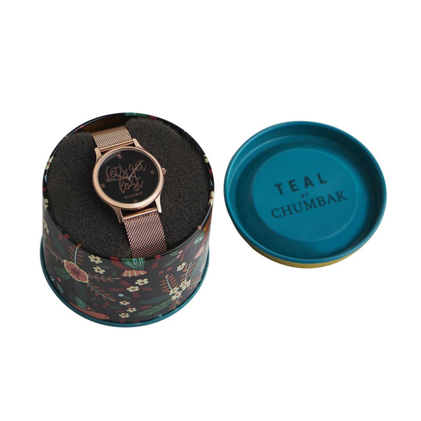 TEAL BY CHUMBAK Round Dial Analog Hand Watch for Women, Gifts for Women/Girls/Ladies, Stylish Fashion Watch for Casual/Work