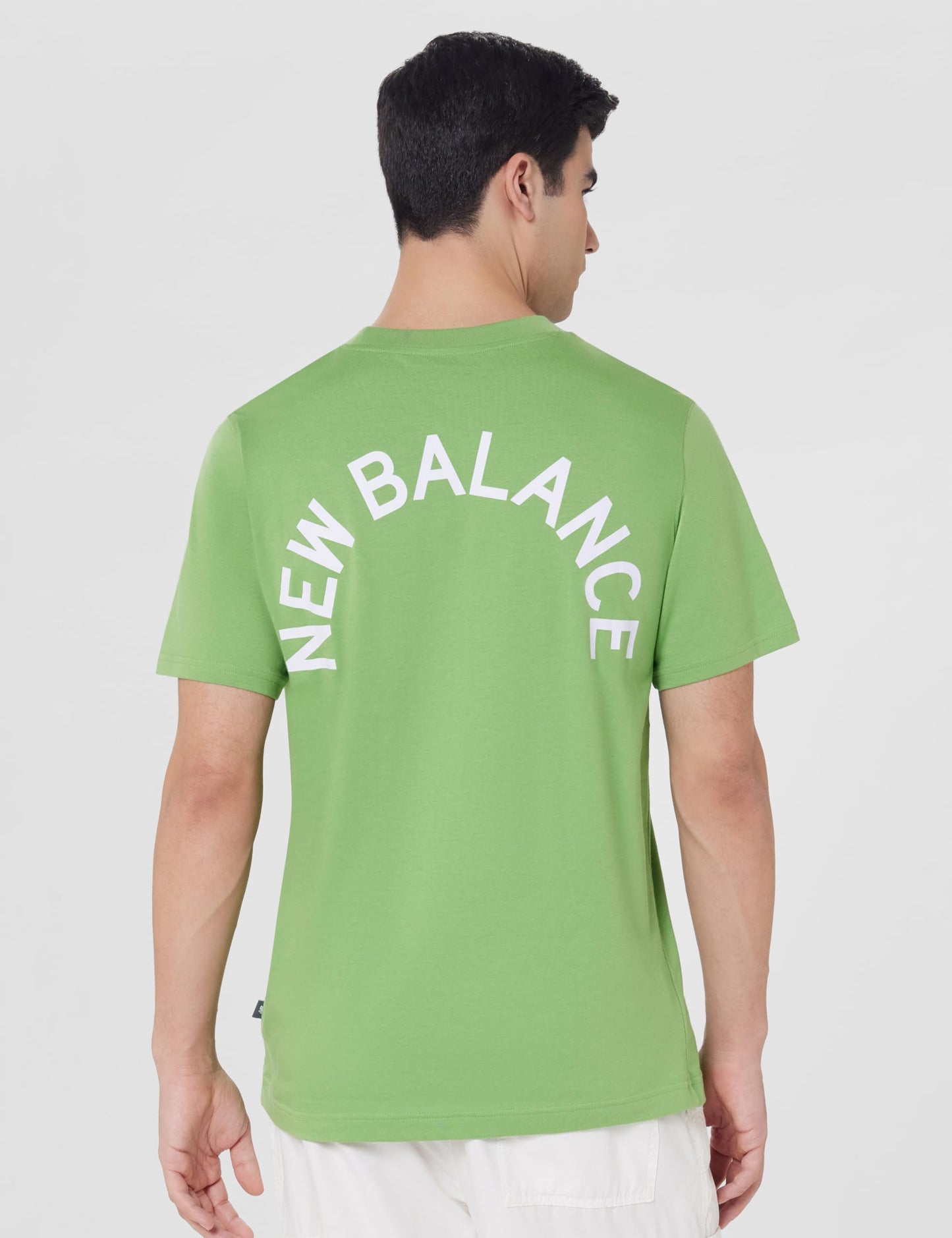 New Balance Men's Sport Arch Graphic T-Shirt,Green,S