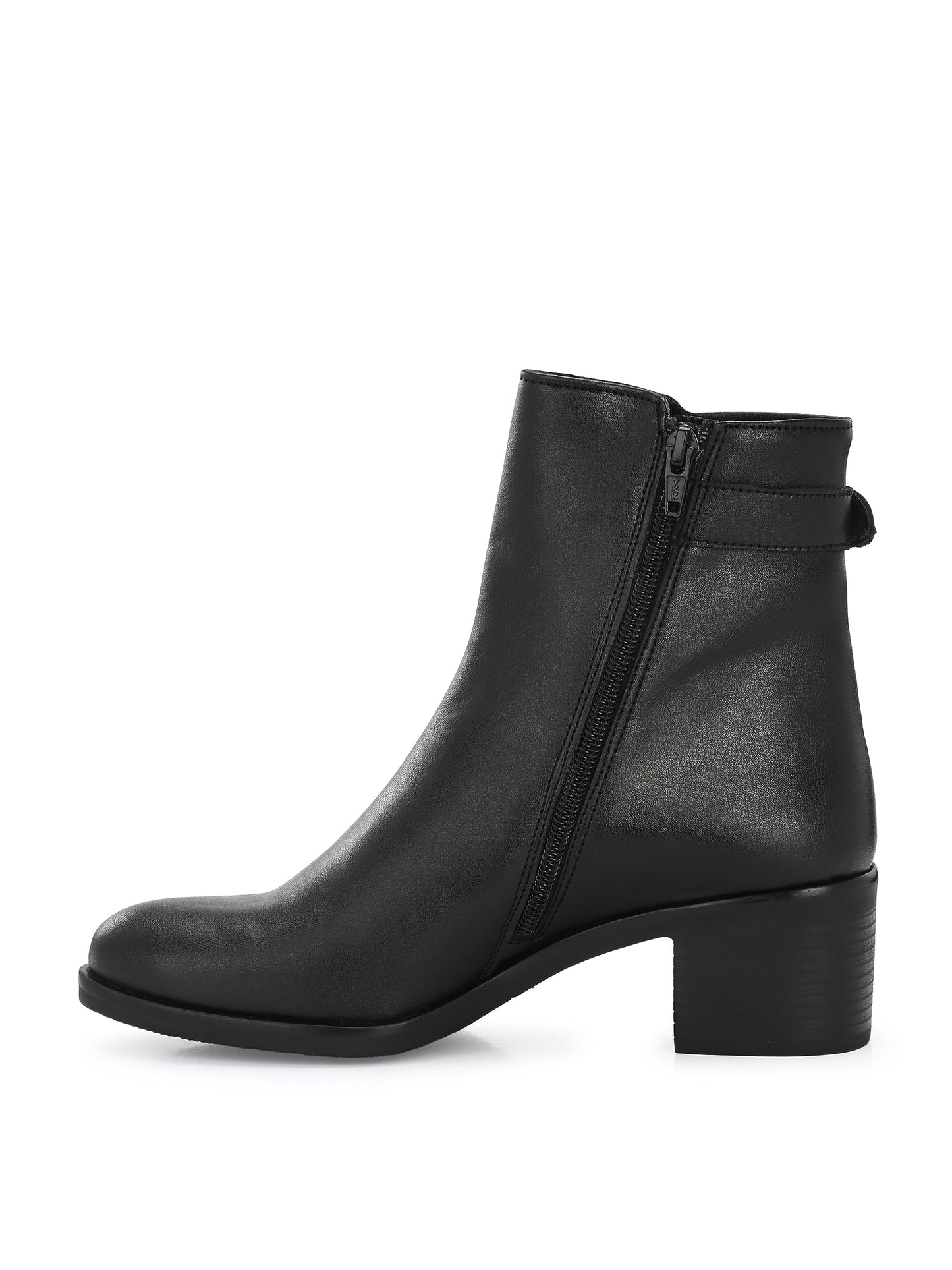 Delize Black Women Chelsea Heeled Boots 63728-37