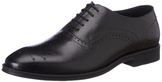 Hush Puppies Mens Brandon Oxford E 23 Black Formal Shoes - 10 UK (8346000)