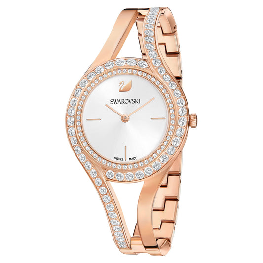Swarovski Eternal Watch, Swiss Made, Crystal Bracelet, Rose Gold Tone, Rose Gold-Tone Finish