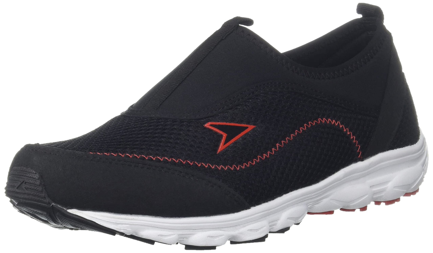 Power Aero E Men's Black Sports Shoes - 8 UK (8396001)