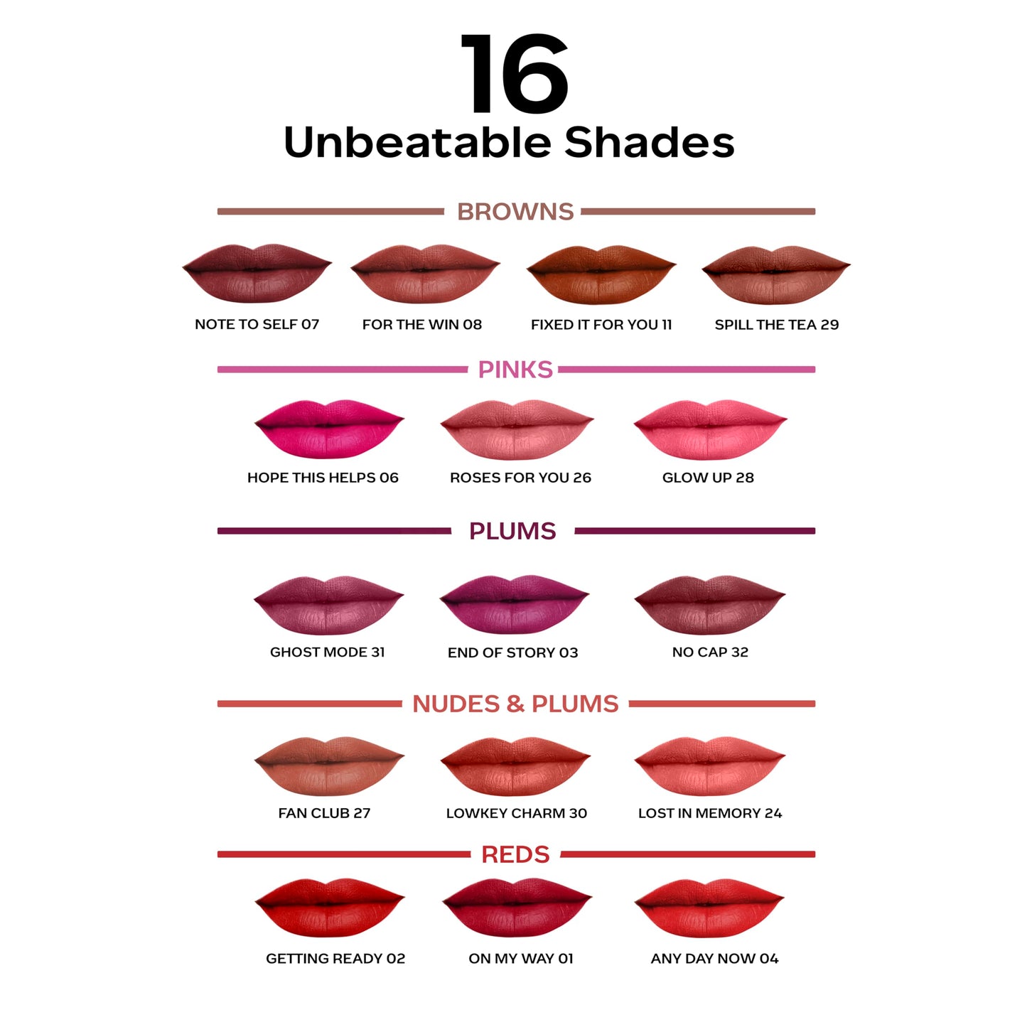 FACES CANADA Comfy Matte Liquid Lipstick - Note To Self 07, 3 ml | Comfortable 10HR Longstay | Intense Matte Color | Almond Oil & Vitamin E Infused | Super Smooth | No Dryness | No Alcohol