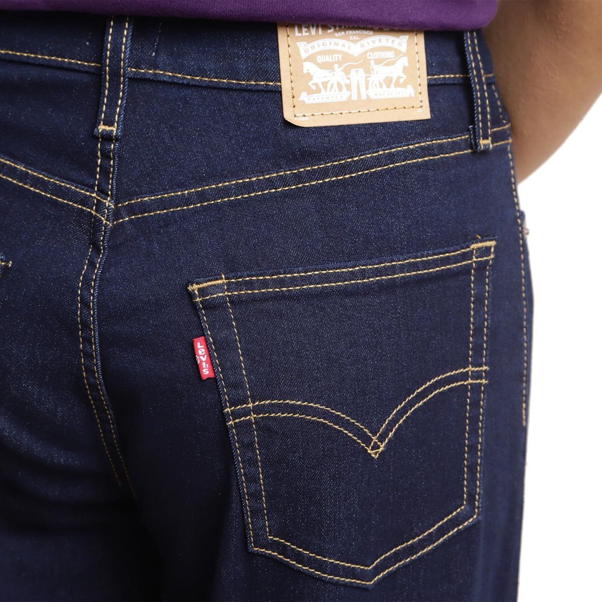 Levi's Women's Relaxed Mid Rise Jeans (A9490-0001_Blue, 28