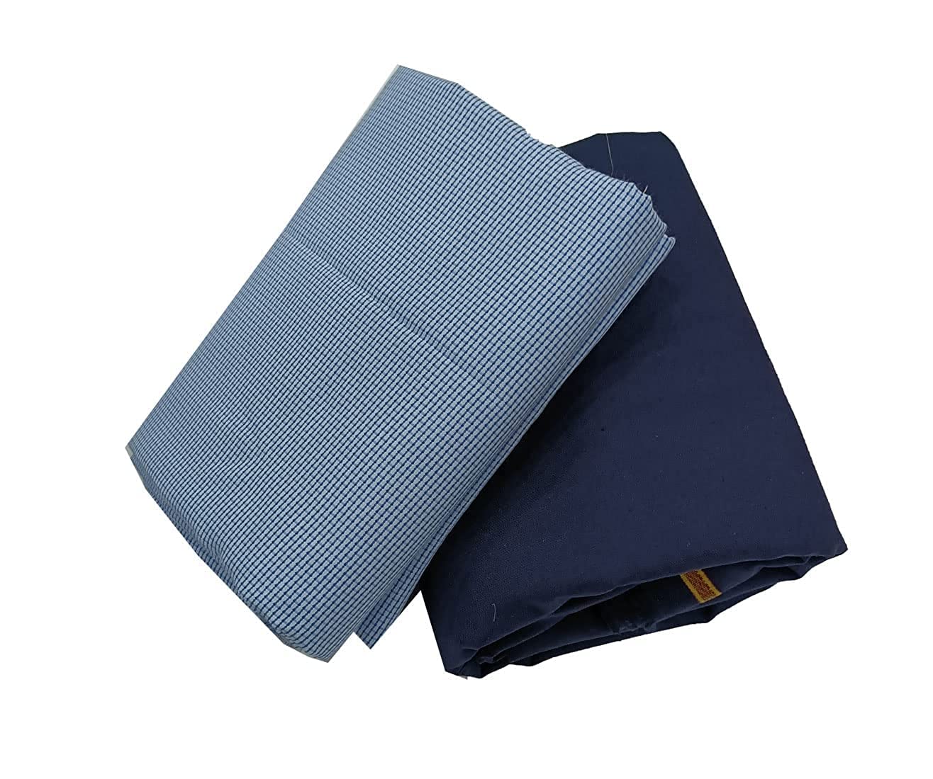 Raymond Trouser Shirt Fabric Combo Box (Blue Shirt - Blue Pant, Unstitched, All Weather Fabric)