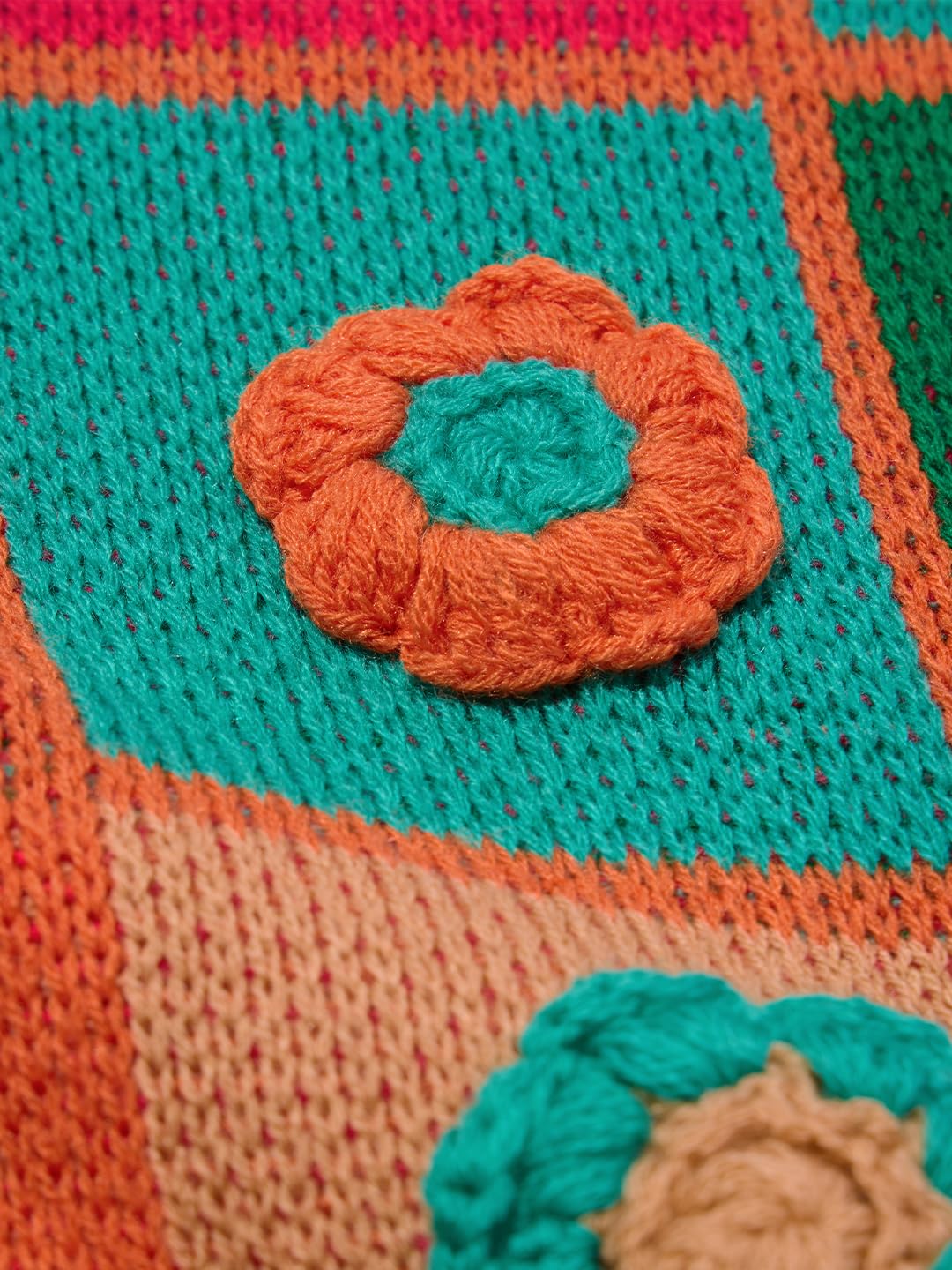 The Souled Store Originals : Honeysuckle Women Oversized Sweater