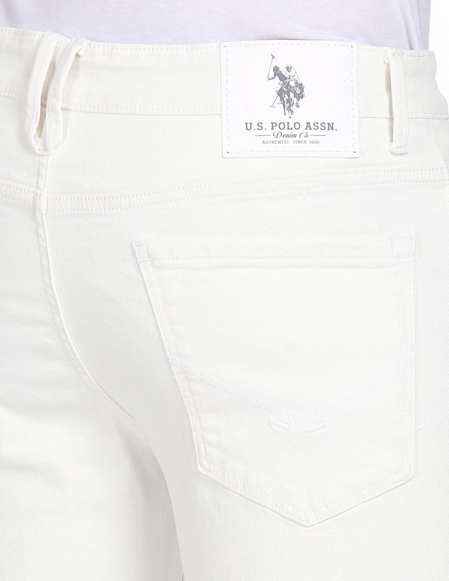 U.S. Polo Assn. Men's Skinny Jeans (UDJEN0263_White_32)