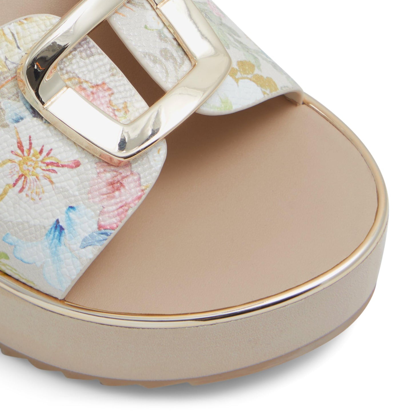 Aldo MENHADEN-IN920 Ladies BEIGE OVERFLOW Wedge Sandals