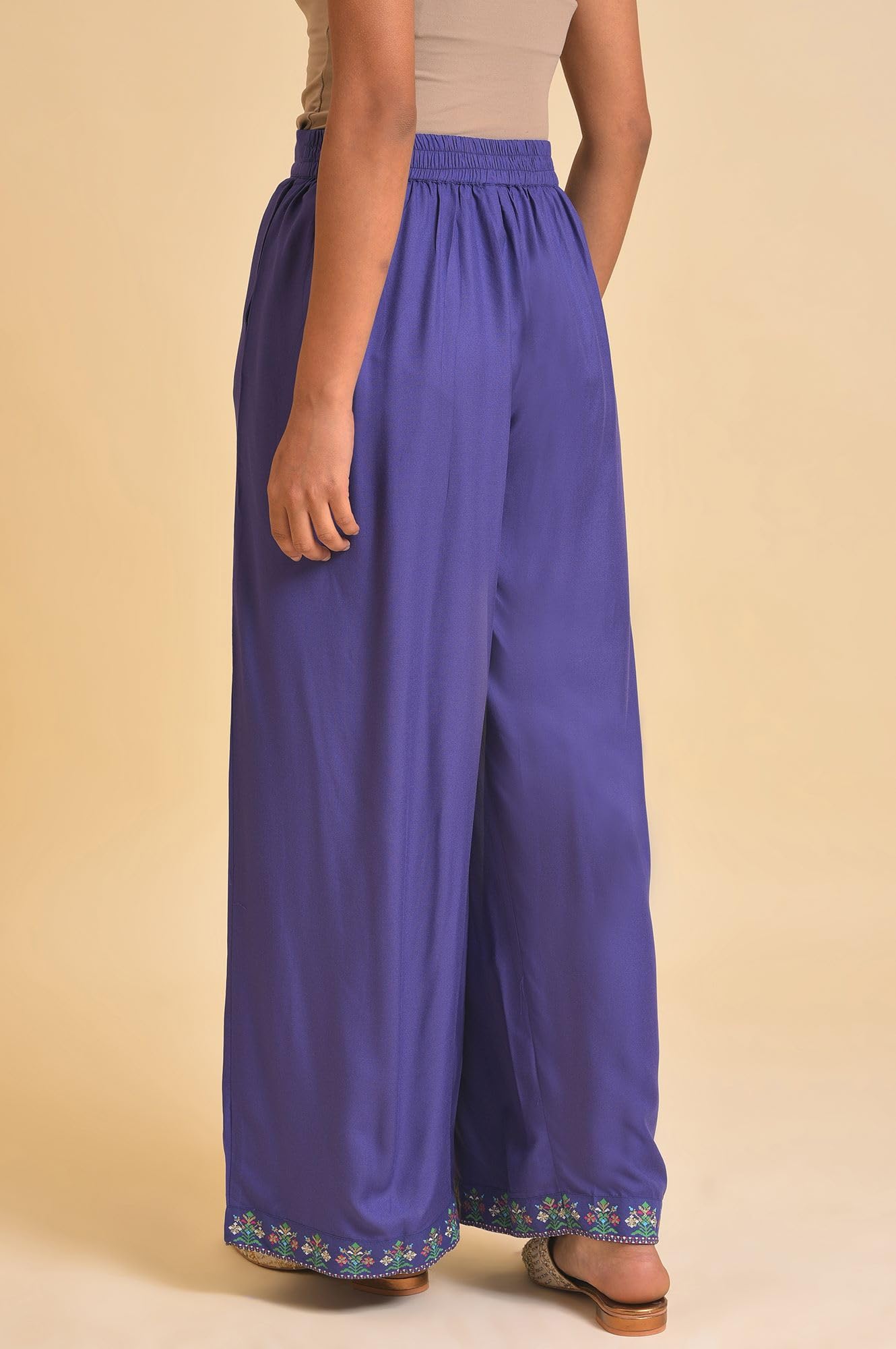 W Strechable Parallel Pants for Women | Trousers for Women | W for Woman