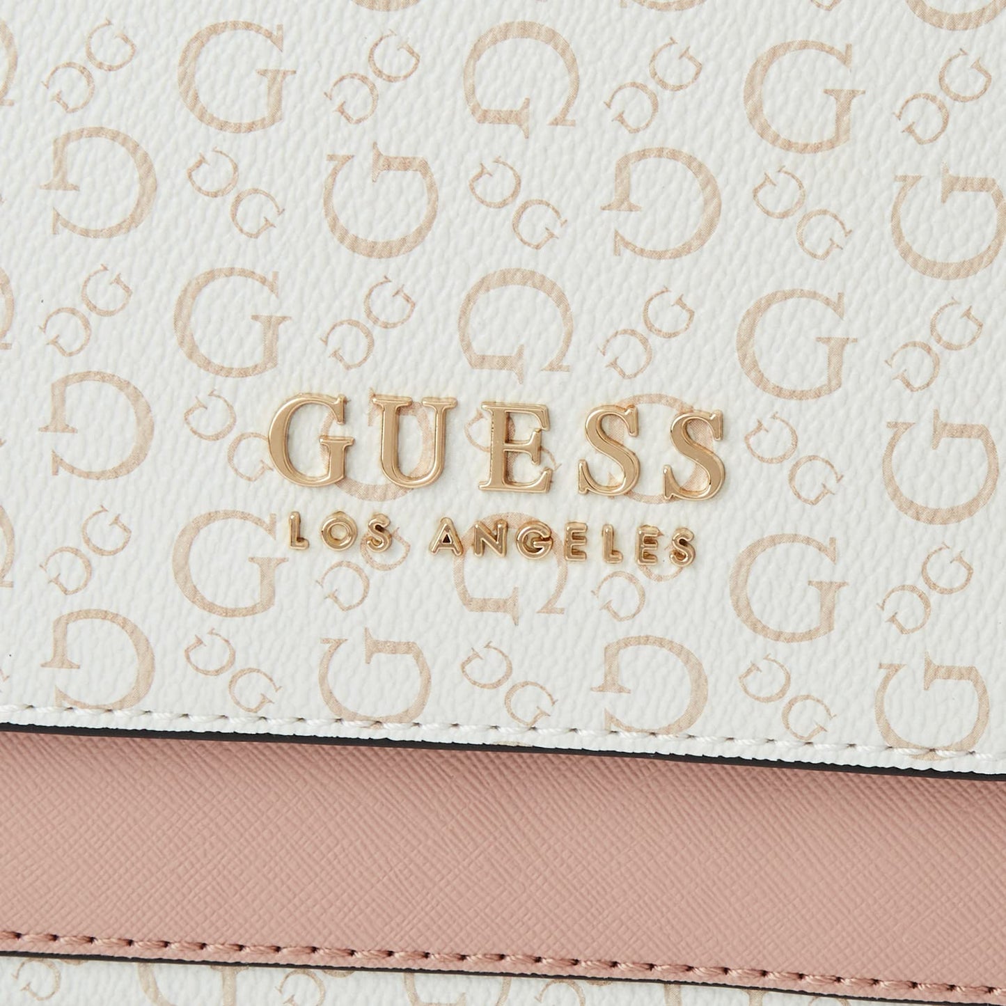 Gelber Mini Foldover Crossbody, White Patent, One Size