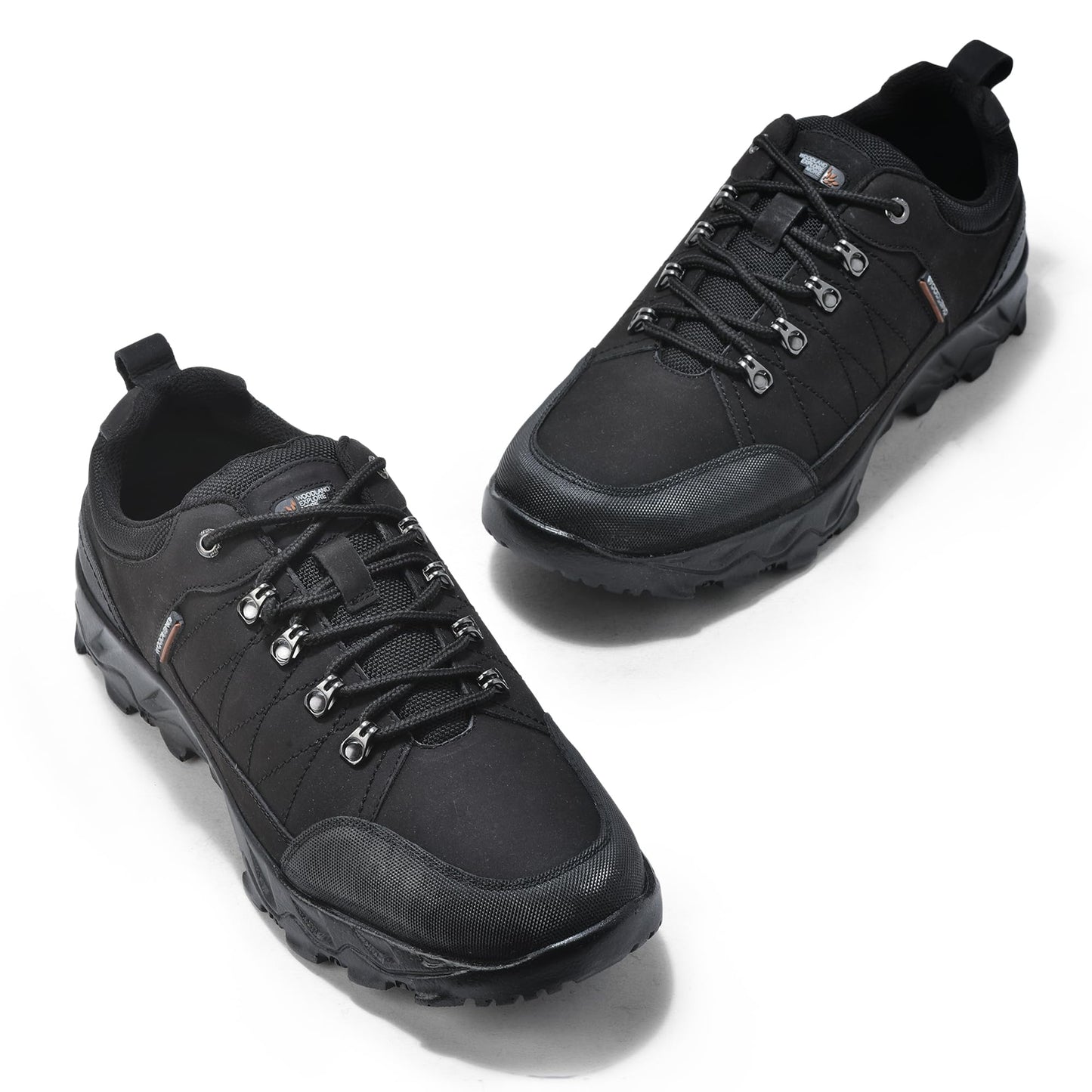 Woodland Men's Black Nubuk Casual Shoes-10 UK (44EURO) (OGC 6533024)