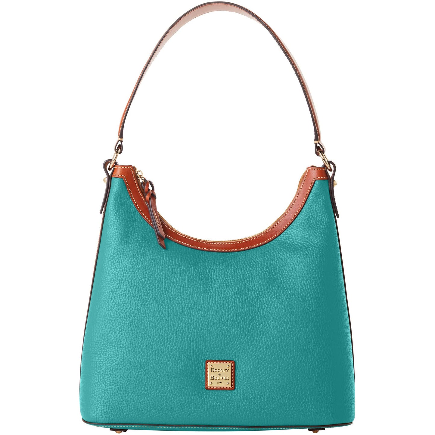 Dooney & Bourke Handbag, Pebble Grain Hobo Shoulder Bag - Spearmint, Spearmint, One Size