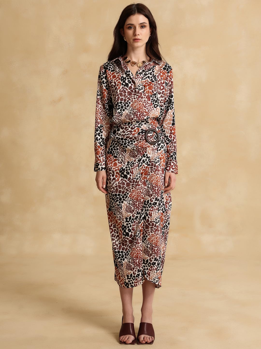 Kazo Brody Skirt for Women Brown