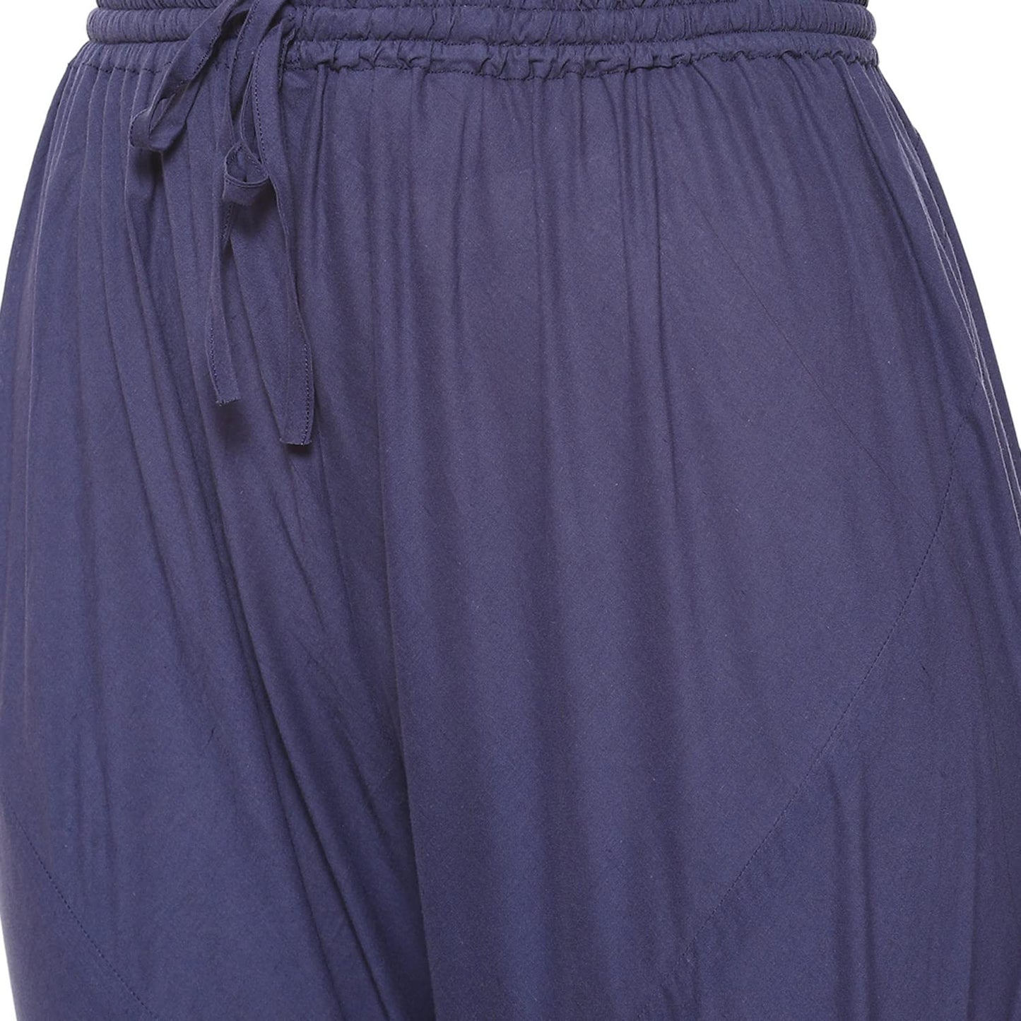 BIBA WOMEN EMBROIDERY FITTED SALWAR KURTA DUPATTA(SKDKANTHA K8160_NAVY BLUE_34)