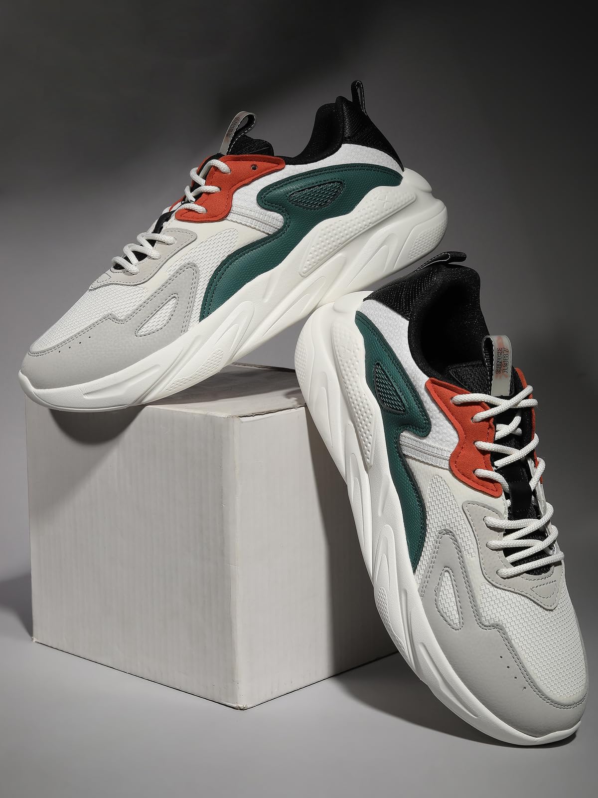 XTEP Men?s Casual Shoes | Stylish & Comfortable Sneakers | Trendy Footwear for Men