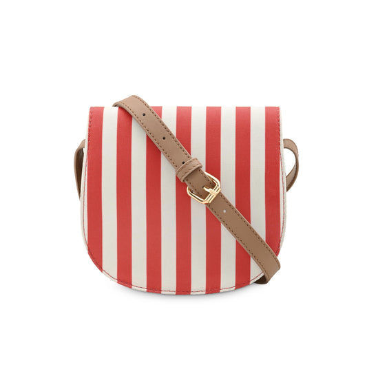 Fastrack Nautical Striped Casual Sling Bag for Women, Girls and Ladies