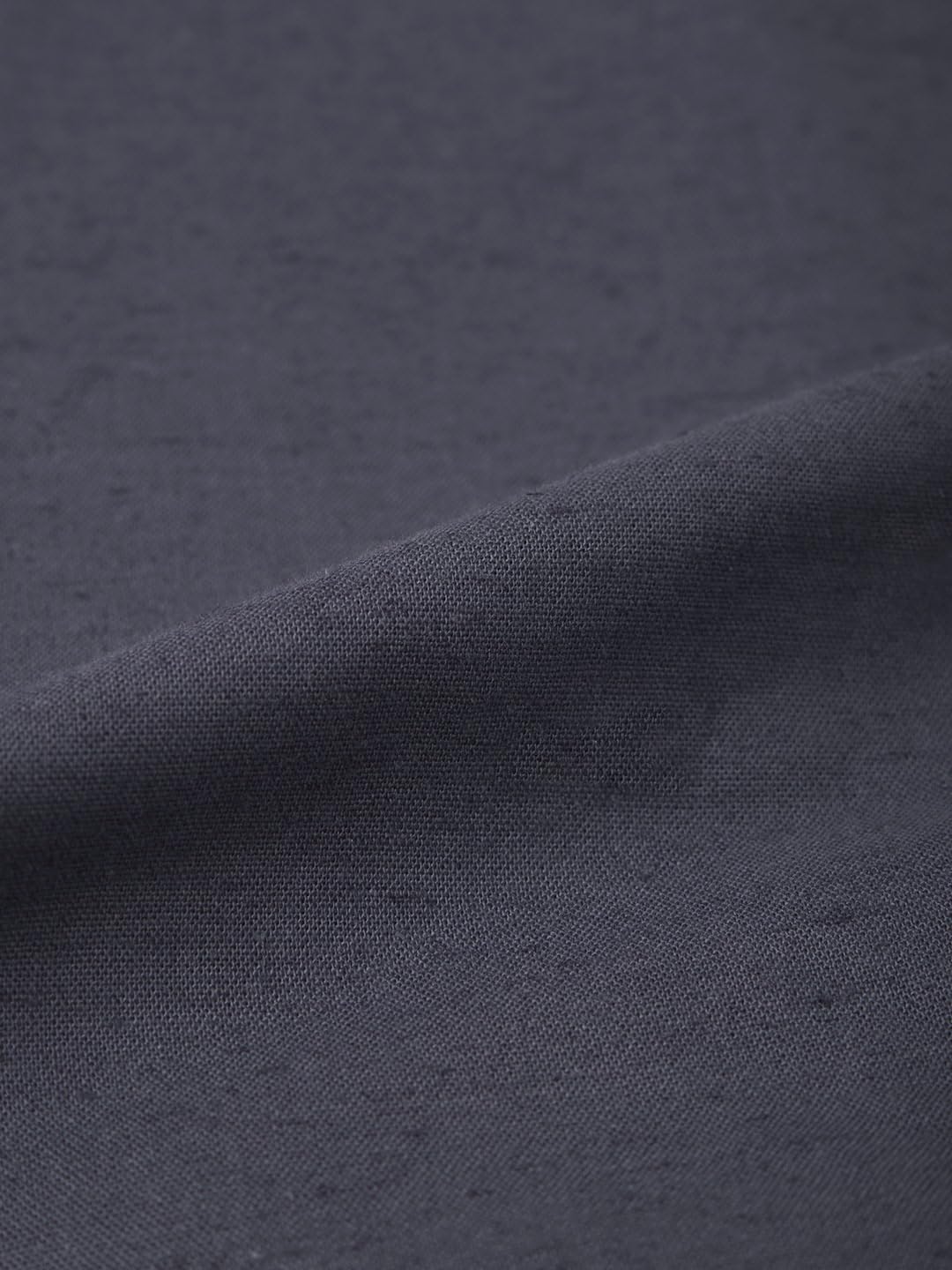 The Souled Store Linen Jacket: Blue Aztec Men and Boys Full Sleeves Mandarin Collar Navy Blue Embroidered Cotton Linen Oversized Fit Lightweight Winter Casual Linen Jacket