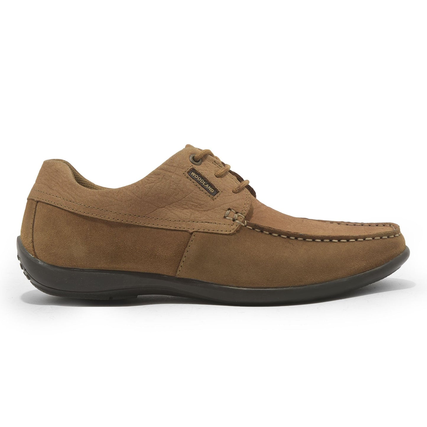 Woodland Men Camel Slip-On Shoes