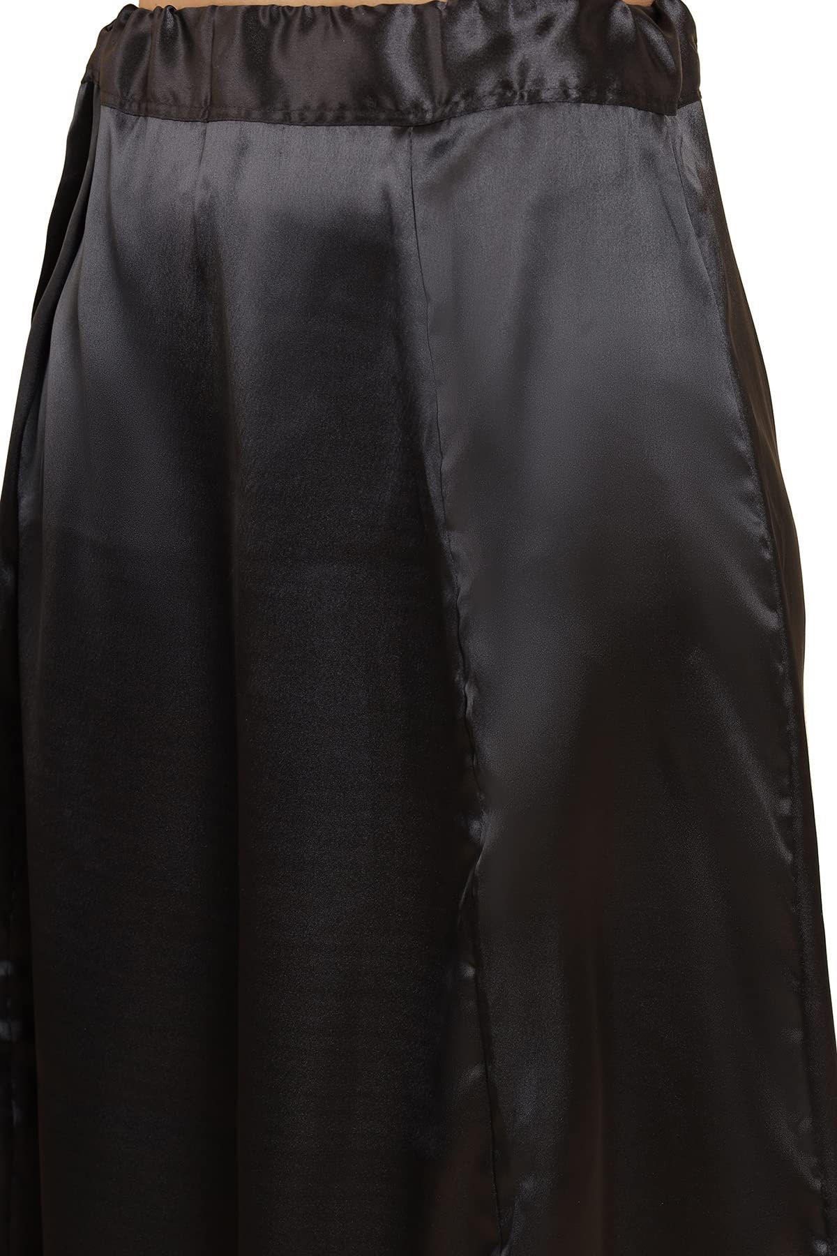 Soch Black Satin Petticoat