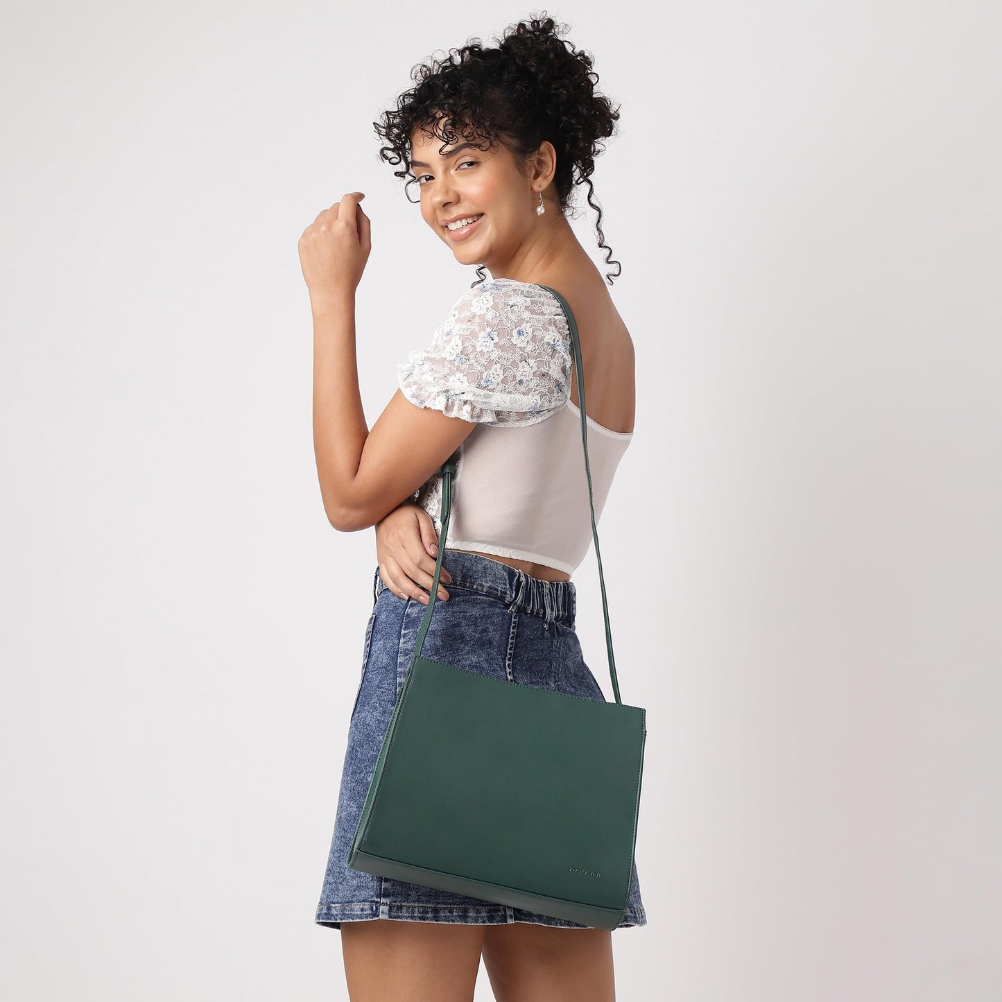 Fastrack Large College Shoulder Bag for Women, Girls and Ladies