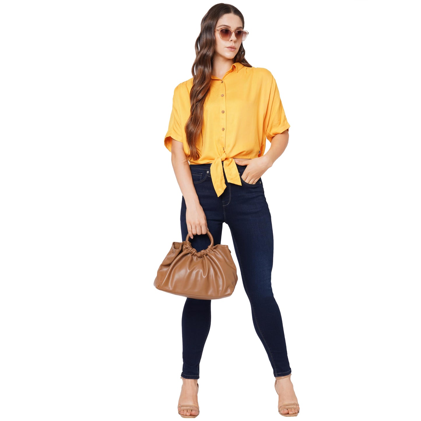 Pepe Jeans Women's Regular Fit Solid Shirts