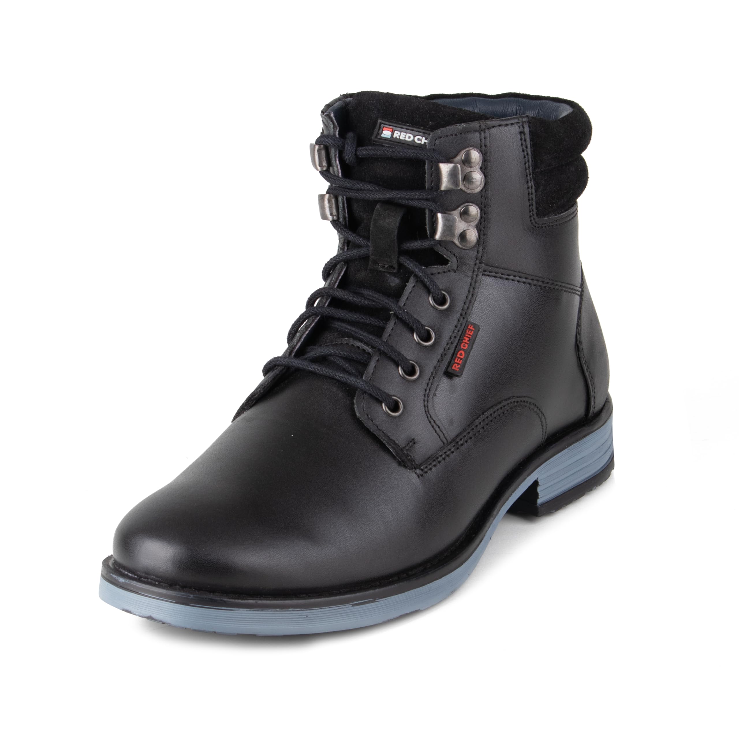 Red Chief Classic Lace Up | Casual Boot for Men | Black | TPR Sole
