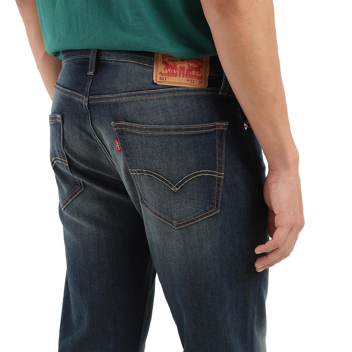 Levi's Men's Slim Jeans (A7087-0176_Blue