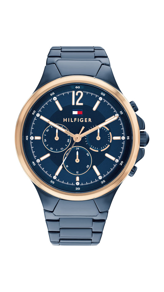 Tommy Hilfiger Analog Blue Dial Women's Casual Watch
